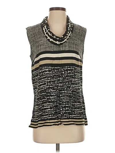 Pre-owned Ronen Chen Sleeveless Blouse In Gray