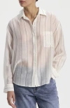 Ronen Chen Striped Button-up Shirt