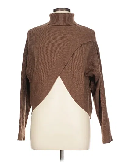 Pre-owned Ronen Chen Turtleneck Sweater In Brown