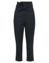 Roni Helou Woman Pants Black Size L Wool, Cotton, Nylon In Black