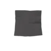 Roni Ilan Dark Grey  Denim Top With Zip On Back - Grey In Grey