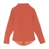 Roni Ilan Silk Orange Blouse In Orange