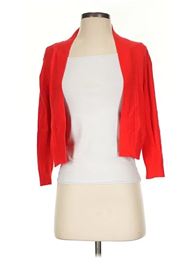 Pre-owned Ronni Nicole 3/4 Sleeve T-shirt In Red