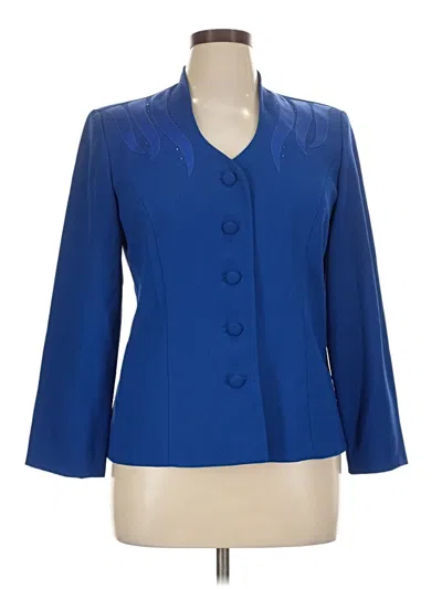 Pre-owned Ronni Nicole Blazer Jacket In Blue