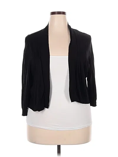 Pre-owned Ronni Nicole Cardigan Sweater In Black