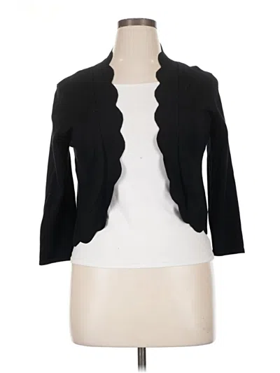 Pre-owned Ronni Nicole Cardigan Sweater In Black