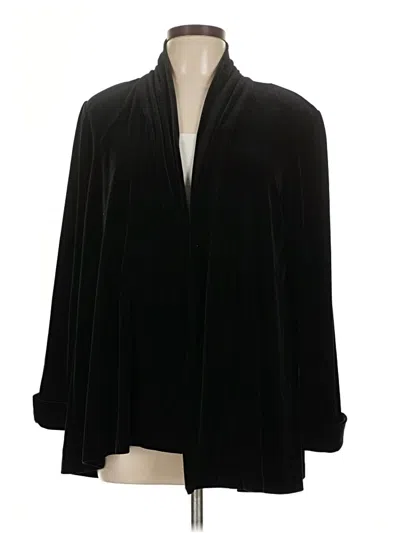 Pre-owned Ronni Nicole Cardigan Sweater In Black