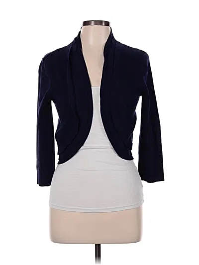 Pre-owned Ronni Nicole Cardigan Sweater In Blue