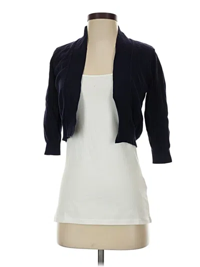 Pre-owned Ronni Nicole Cardigan Sweater In Blue