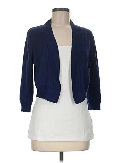 Pre-owned Ronni Nicole Cardigan Sweater In Blue
