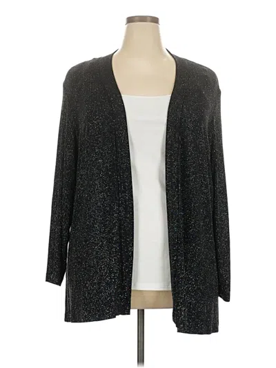 Pre-owned Ronni Nicole Cardigan Sweater In Gray