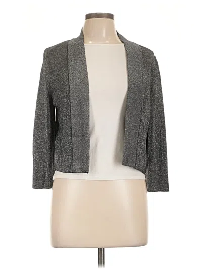 Pre-owned Ronni Nicole Cardigan Sweater In Gray
