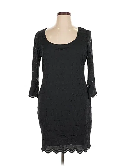 Pre-owned Ronni Nicole Casual Dress In Black
