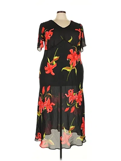 Pre-owned Ronni Nicole Casual Dress In Black