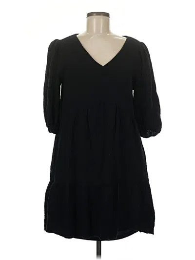 Pre-owned Ronni Nicole Casual Dress In Black