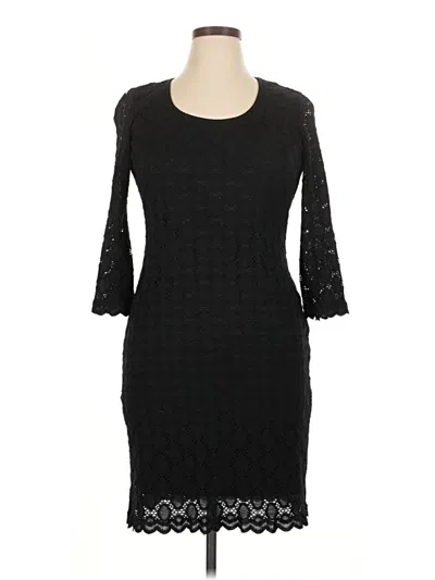 Pre-owned Ronni Nicole Casual Dress In Black