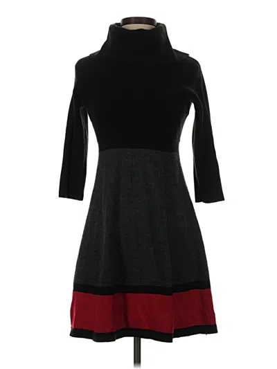 Pre-owned Ronni Nicole Casual Dress In Black