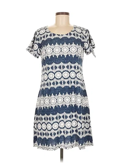 Pre-owned Ronni Nicole Casual Dress In Blue