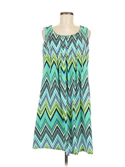 Pre-owned Ronni Nicole Casual Dress In Blue