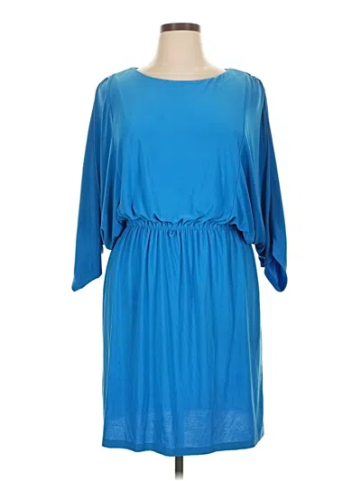 Pre-owned Ronni Nicole Casual Dress In Blue