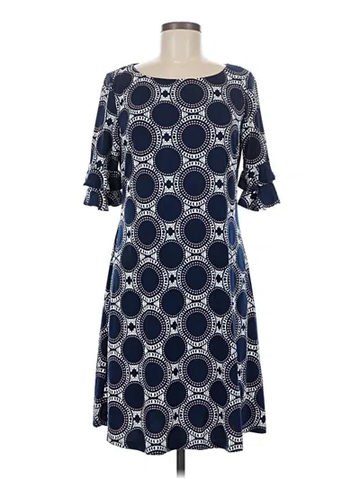 Pre-owned Ronni Nicole Casual Dress In Blue