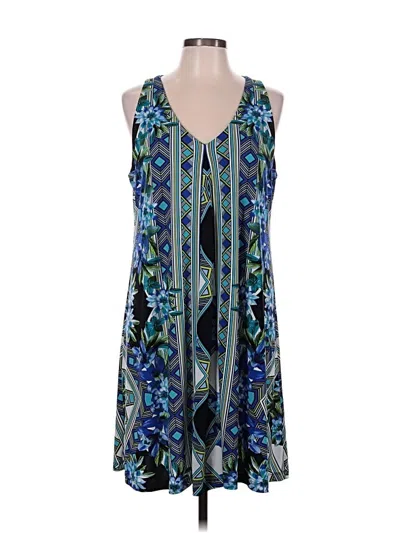 Pre-owned Ronni Nicole Casual Dress In Blue