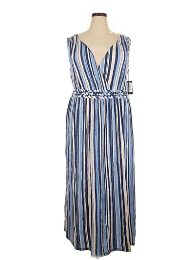 Pre-owned Ronni Nicole Casual Dress In Blue