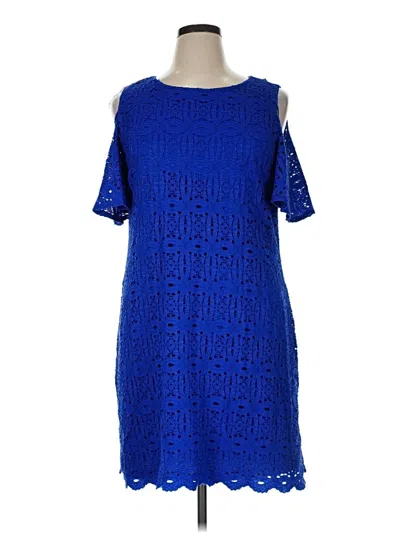 Pre-owned Ronni Nicole Casual Dress In Blue