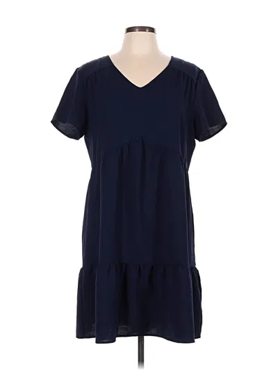 Pre-owned Ronni Nicole Casual Dress In Blue