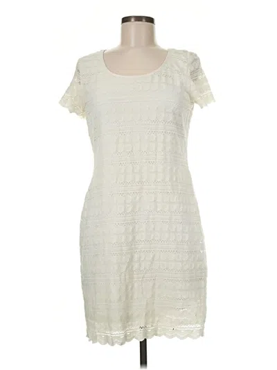 Pre-owned Ronni Nicole Casual Dress In Ivory