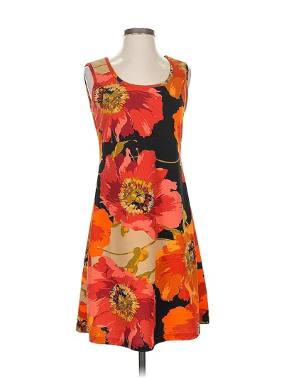 Pre-owned Ronni Nicole Casual Dress In Orange