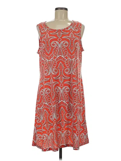 Pre-owned Ronni Nicole Casual Dress In Orange