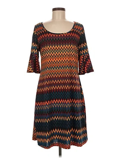 Pre-owned Ronni Nicole Casual Dress In Orange