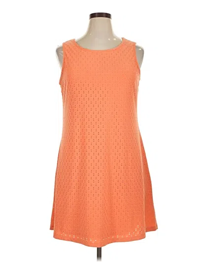 Pre-owned Ronni Nicole Casual Dress In Orange