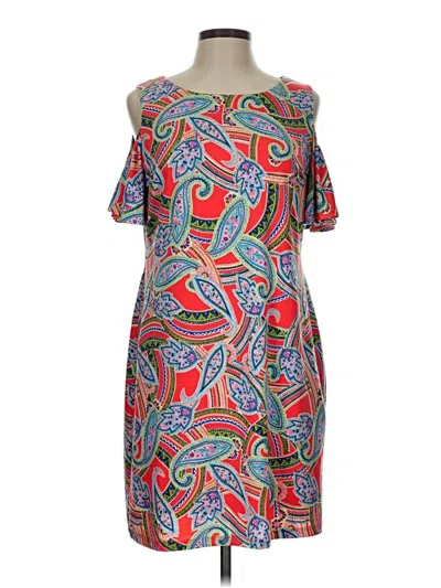 Pre-owned Ronni Nicole Casual Dress In Red