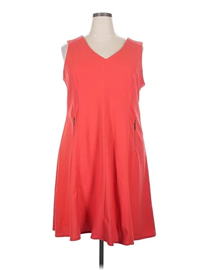 Pre-owned Ronni Nicole Casual Dress In Red