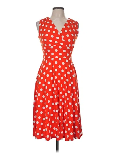 Pre-owned Ronni Nicole Casual Dress In Red