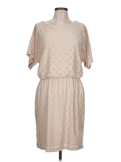 Pre-owned Ronni Nicole Casual Dress In Tan