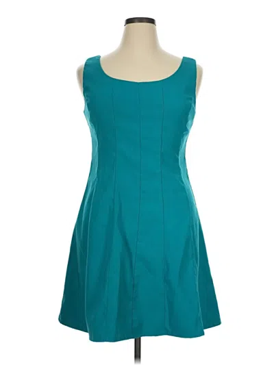 Pre-owned Ronni Nicole Casual Dress In Teal