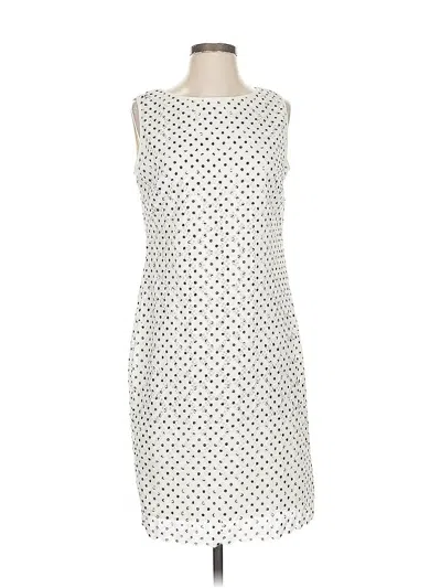 Pre-owned Ronni Nicole Casual Dress In White