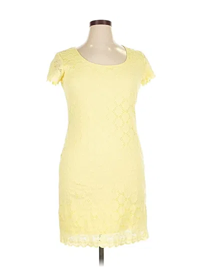 Pre-owned Ronni Nicole Casual Dress In Yellow