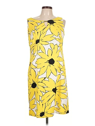Pre-owned Ronni Nicole Casual Dress In Yellow