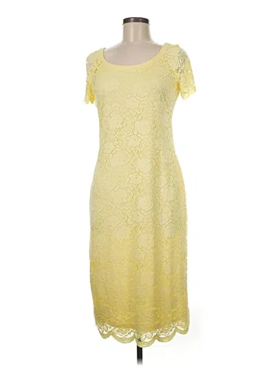 Pre-owned Ronni Nicole Casual Dress In Yellow