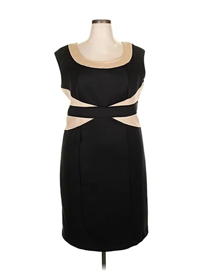 Pre-owned Ronni Nicole Cocktail Dress In Black