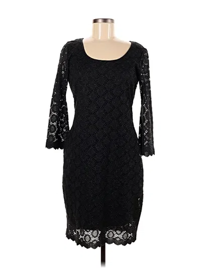 Pre-owned Ronni Nicole Cocktail Dress In Black