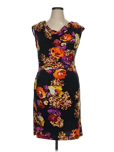 Pre-owned Ronni Nicole Cocktail Dress In Black