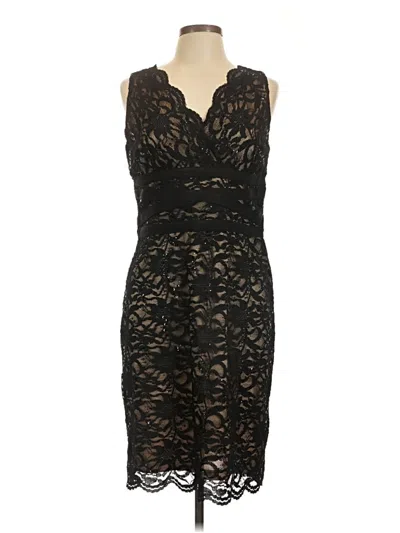 Pre-owned Ronni Nicole Cocktail Dress In Black