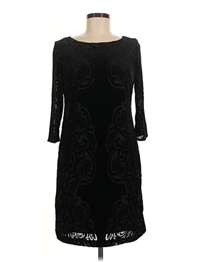 Pre-owned Ronni Nicole Cocktail Dress In Black