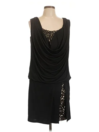 Pre-owned Ronni Nicole Cocktail Dress In Black