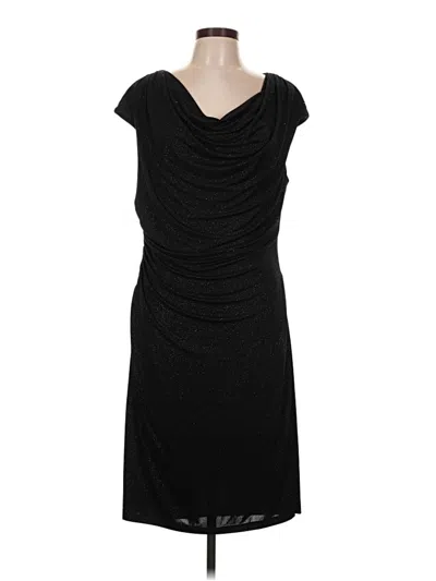 Pre-owned Ronni Nicole Cocktail Dress In Black